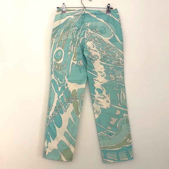 EMILIO PUCCI Straight Leg Pants, trousers, US size 4, slim fit. - Picture 2 of 6